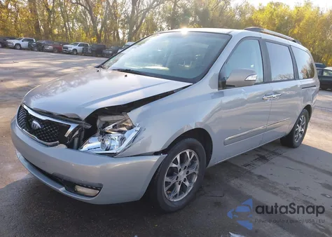 2014 Kia Sedona Ex из США, поврежденный, VIN KNDMH4C70E6536087